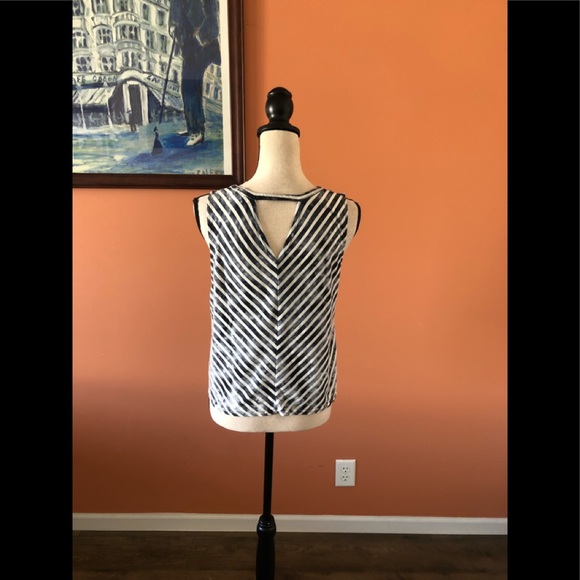 VAN’S industrial blue and white striped loose tank top - Picture 8 of 10